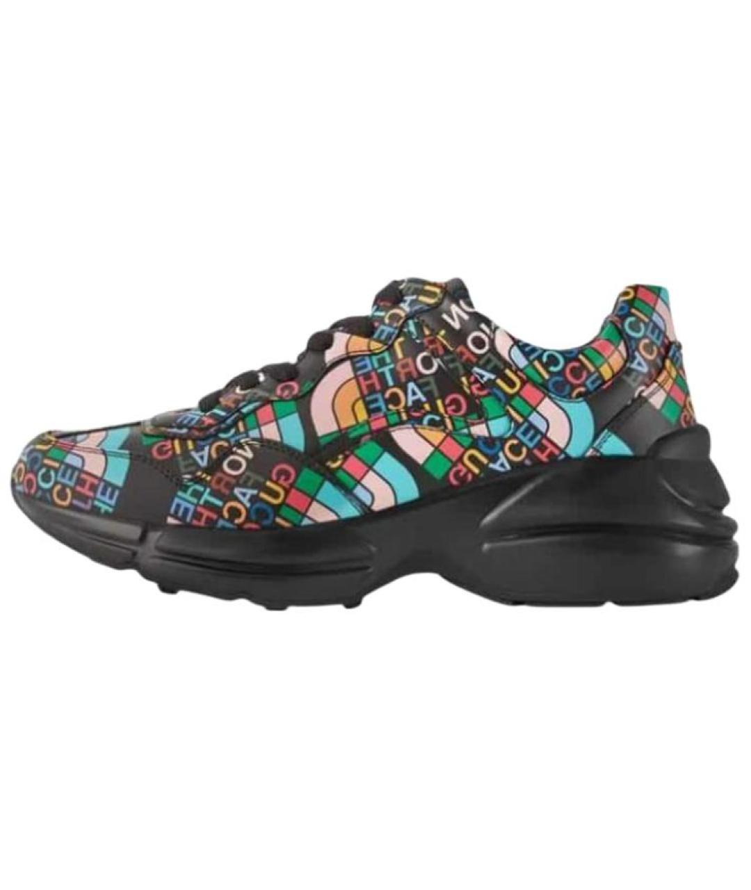 GUCCI Черные кроссовки, фото 6