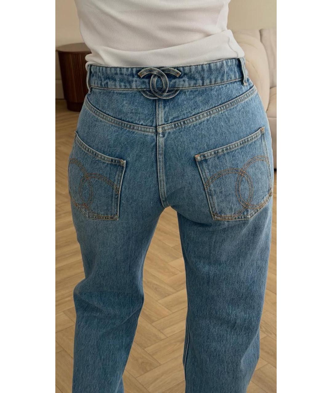 CHANEL Прямые джинсы, фото 3