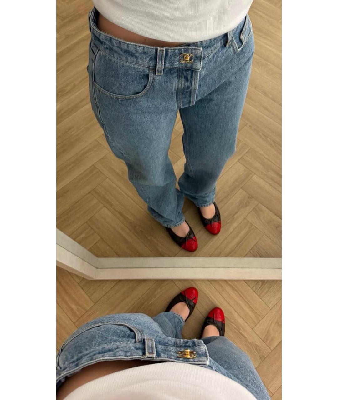 CHANEL Прямые джинсы, фото 2