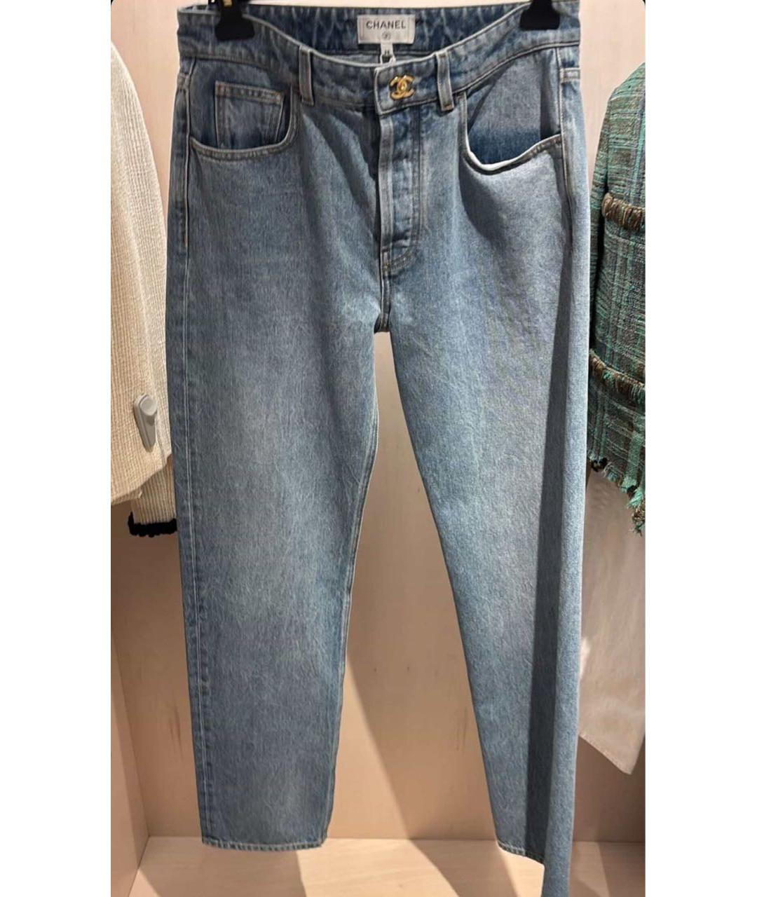 CHANEL Прямые джинсы, фото 4