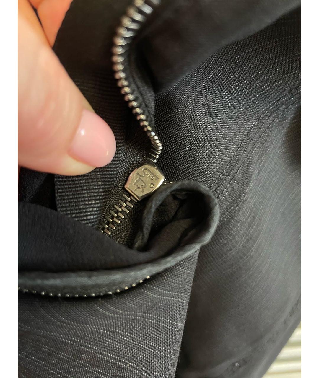 DOLCE&GABBANA Черное шерстяное повседневное платье, фото 6