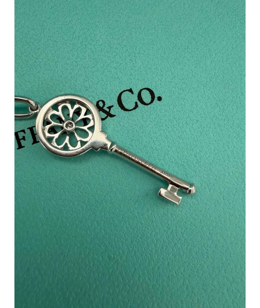 TIFFANY&CO Серебряное колье из белого золота, фото 8