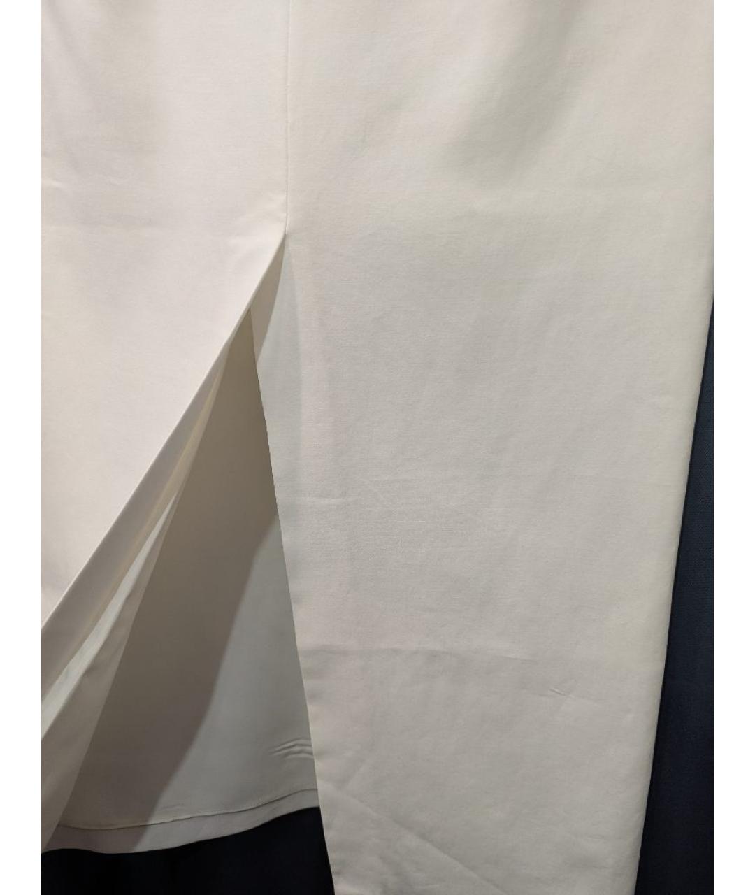 BRUNELLO CUCINELLI Белая юбка макси, фото 4