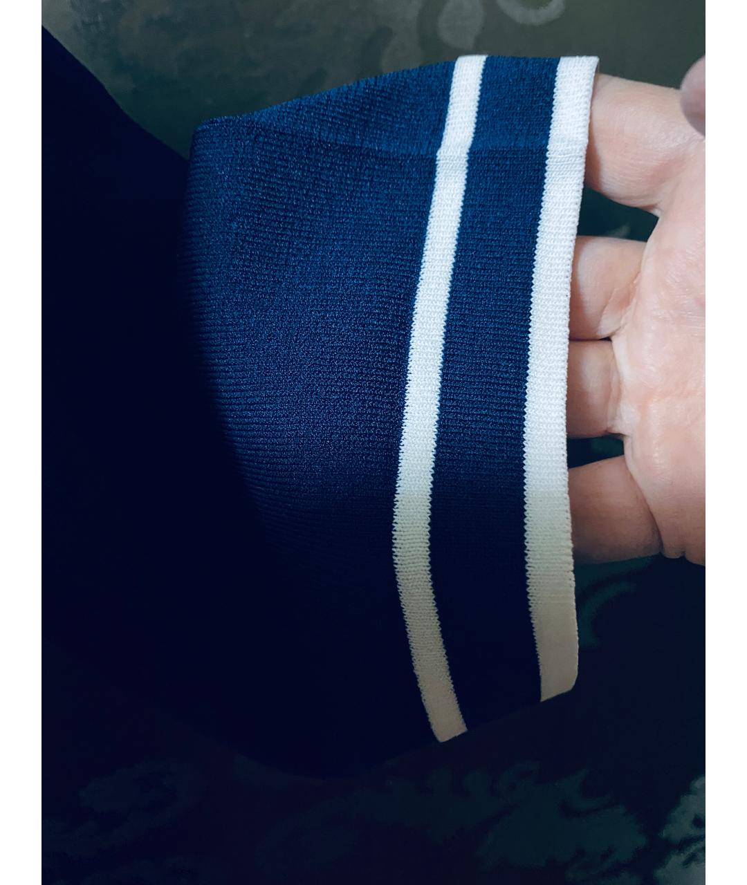 ESCADA Синий вискозный костюм с юбками, фото 8