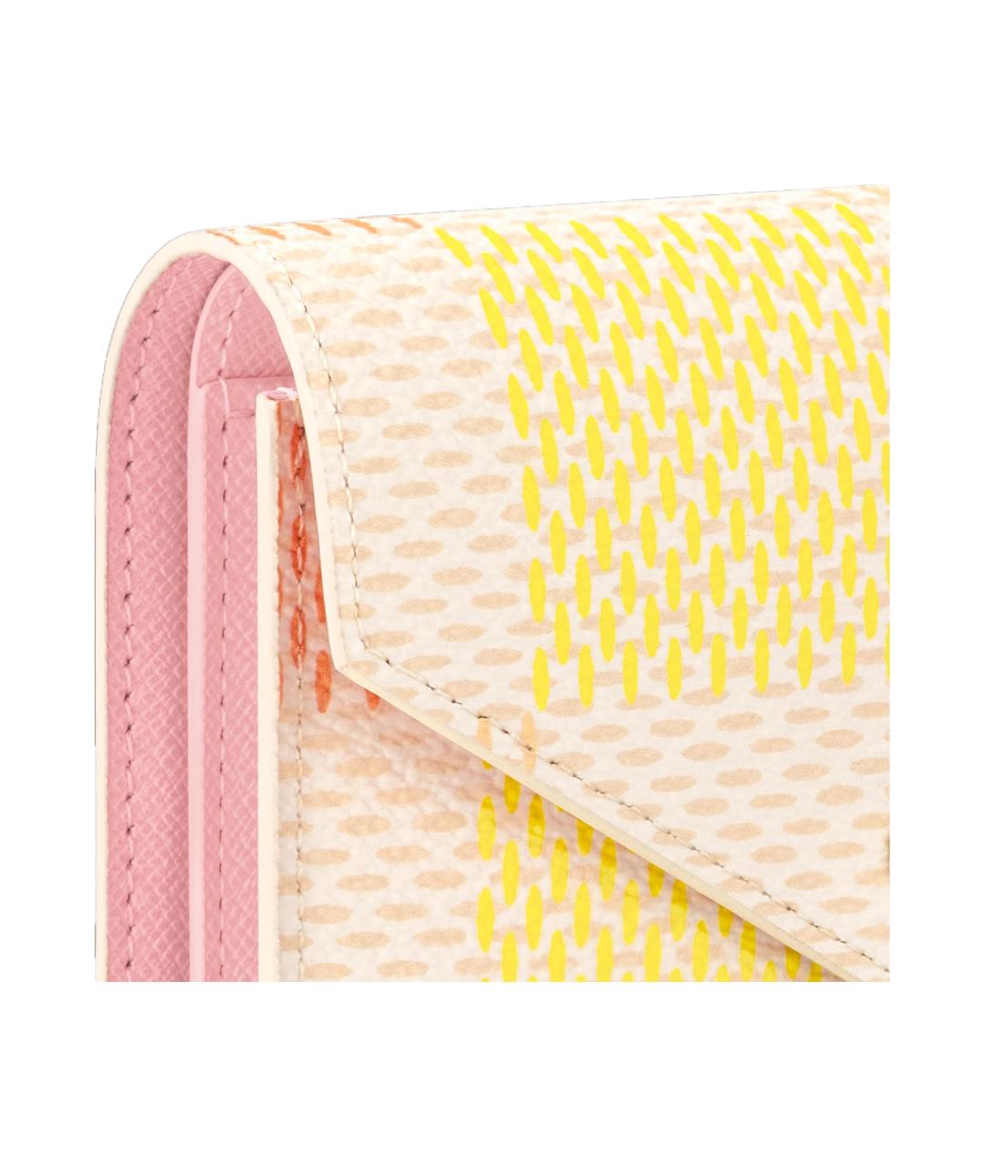 LOUIS VUITTON Розовый кошелек, фото 4