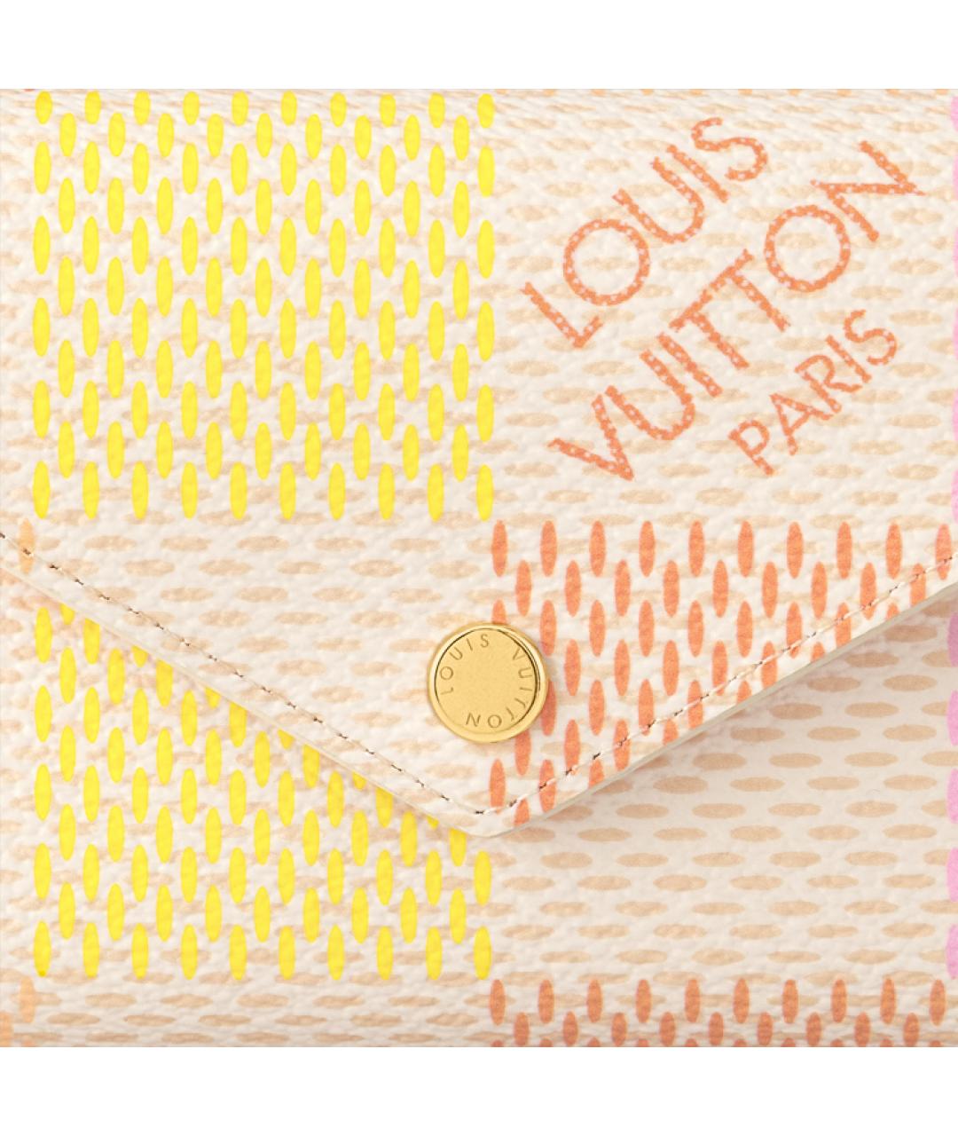 LOUIS VUITTON Розовый кошелек, фото 5