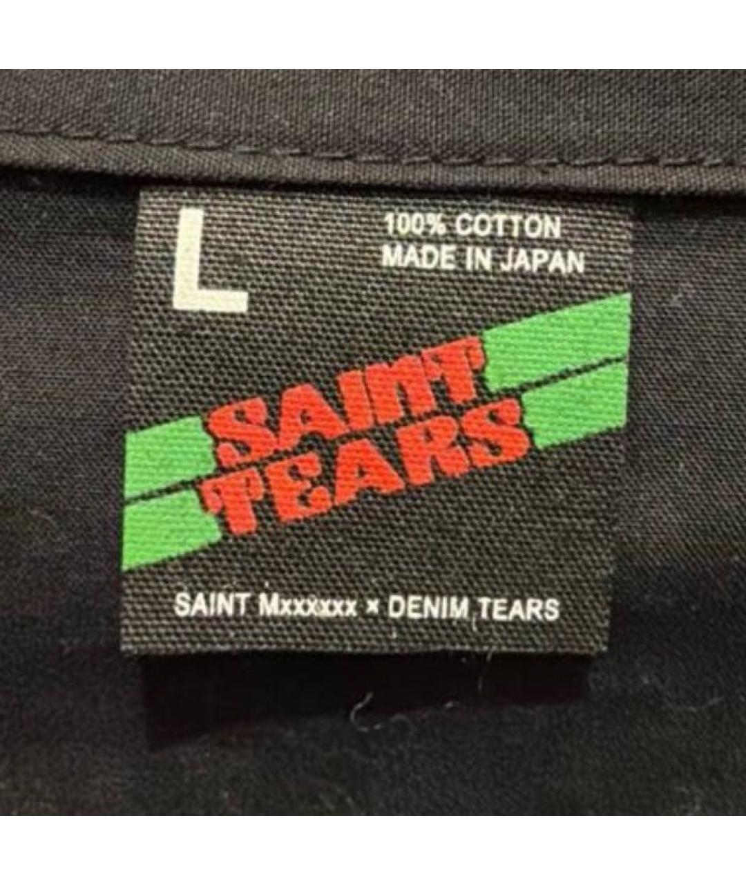 Saint Michael Черная хлопковая куртка, фото 6