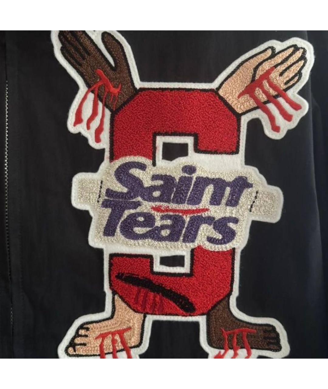 Saint Michael Черная хлопковая куртка, фото 4