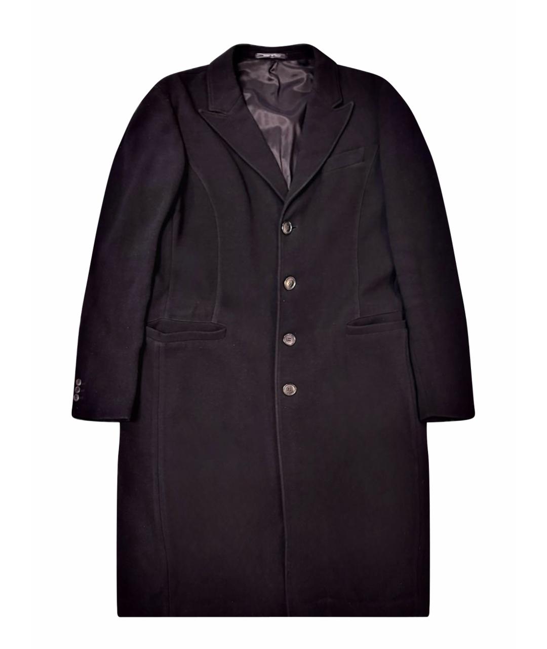 EMPORIO ARMANI Черное пальто, фото 1