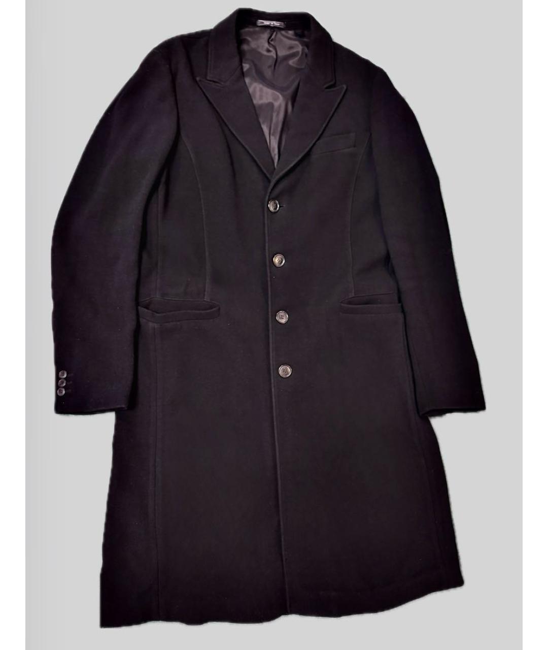 EMPORIO ARMANI Черное пальто, фото 6