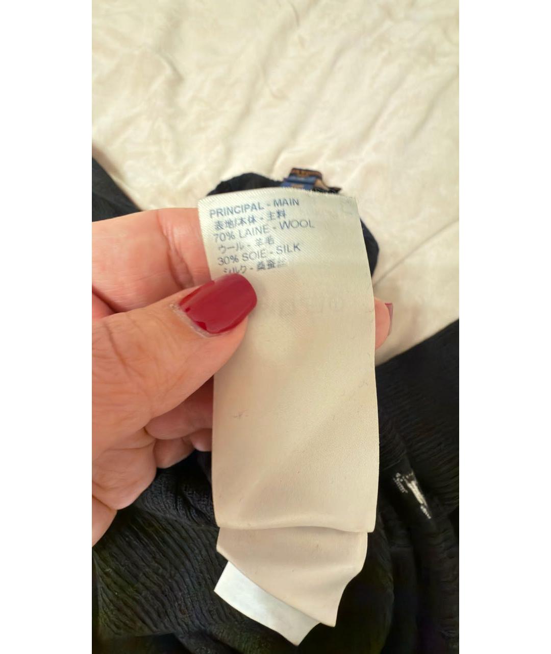 LOUIS VUITTON Черная шерстяная водолазка, фото 4