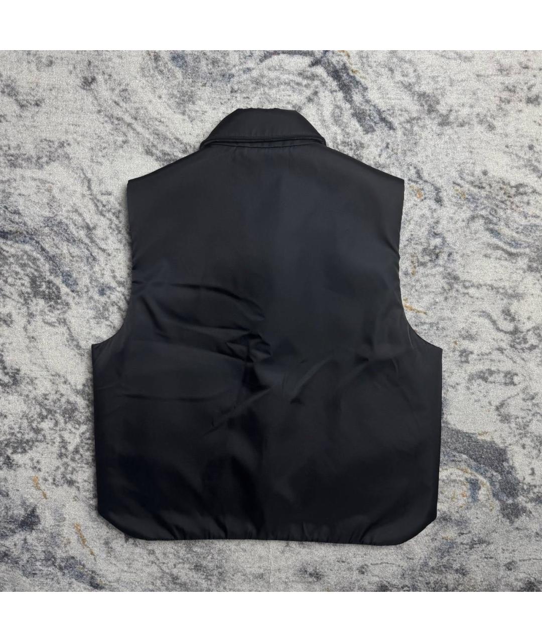 PRADA Черный хлопковый жилет, фото 2