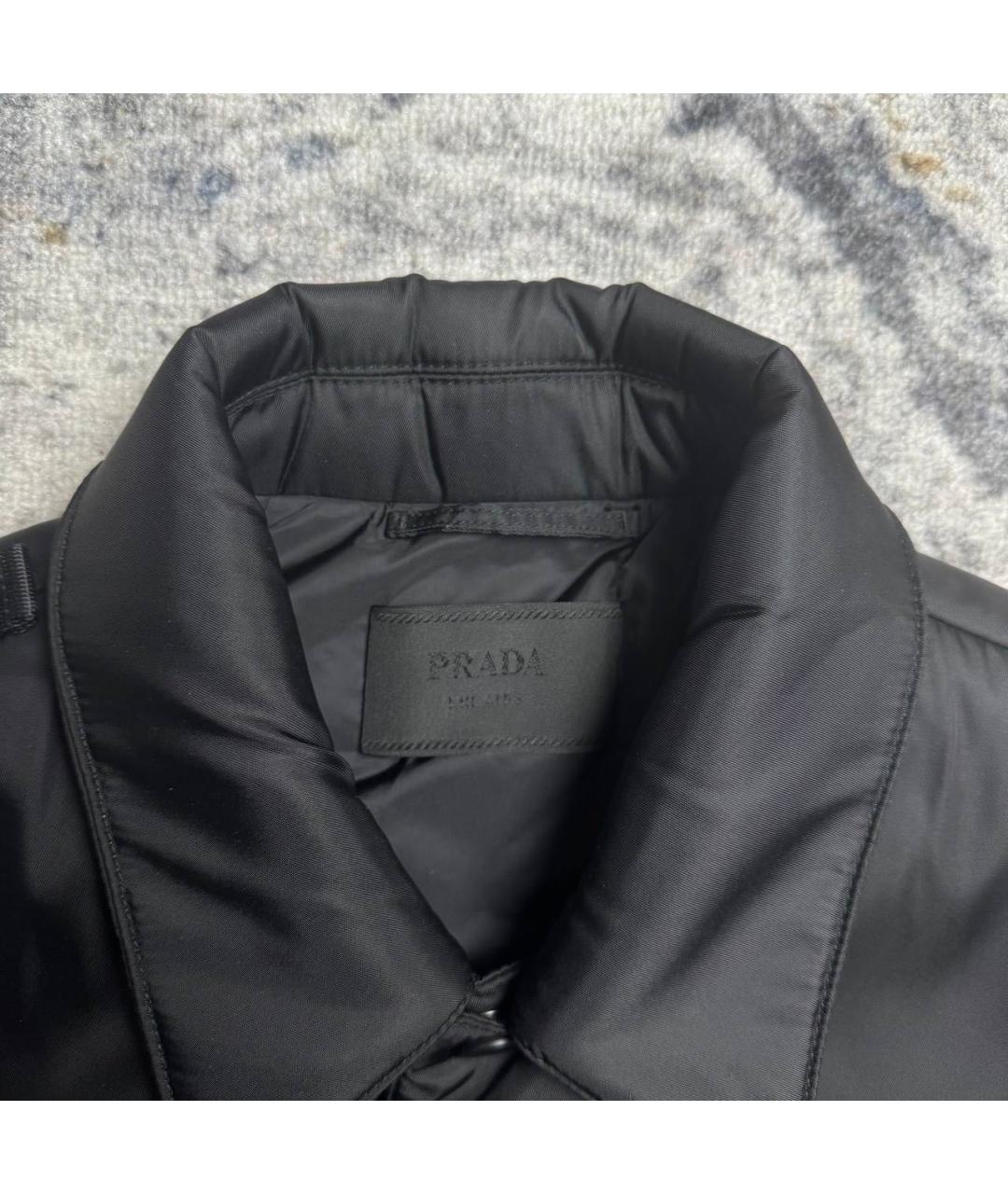 PRADA Черный хлопковый жилет, фото 5