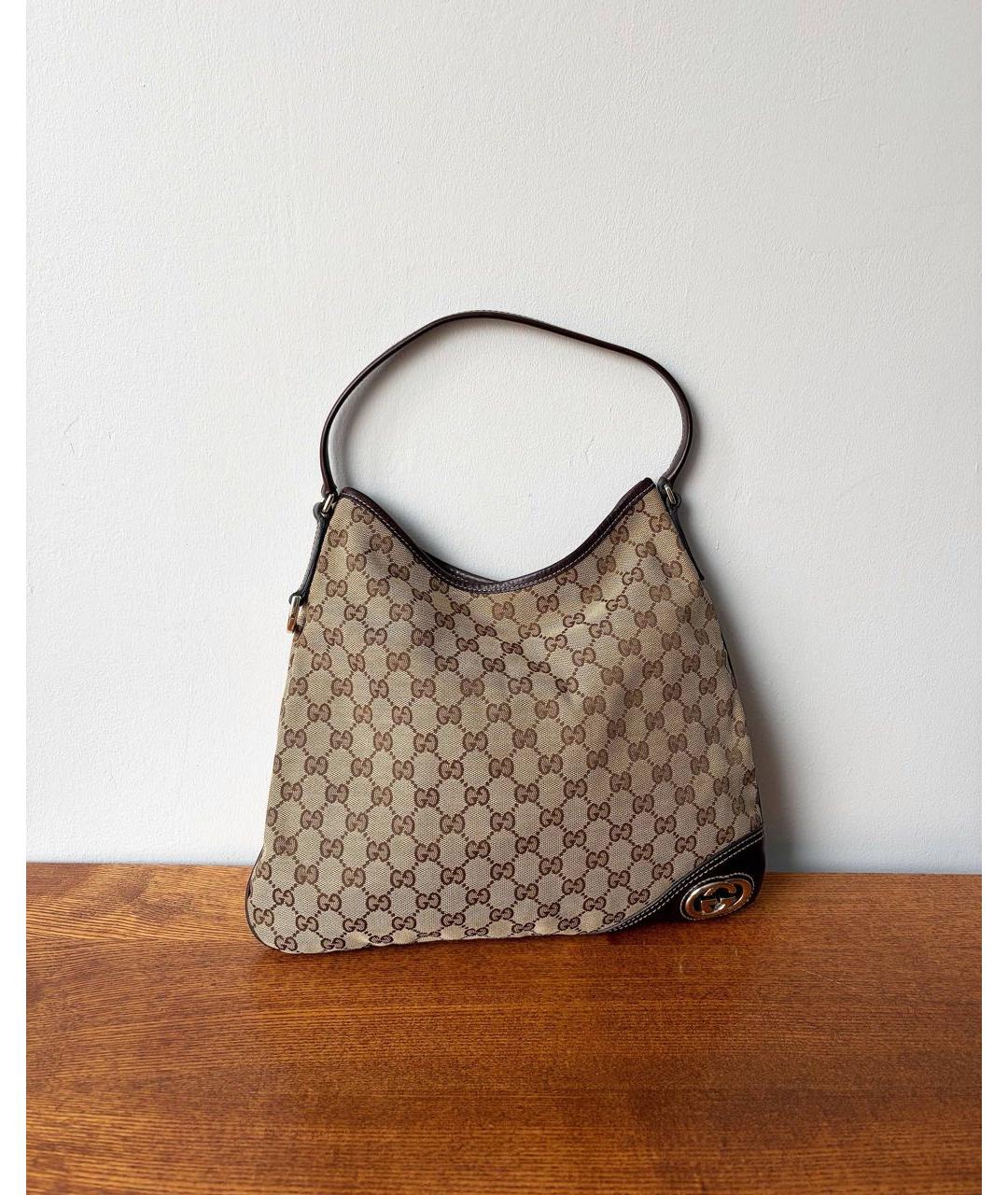 GUCCI Коричневая сумка через плечо, фото 9