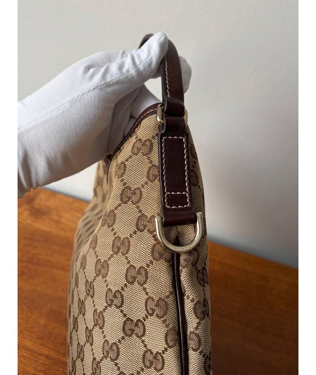 GUCCI Коричневая сумка через плечо, фото 6