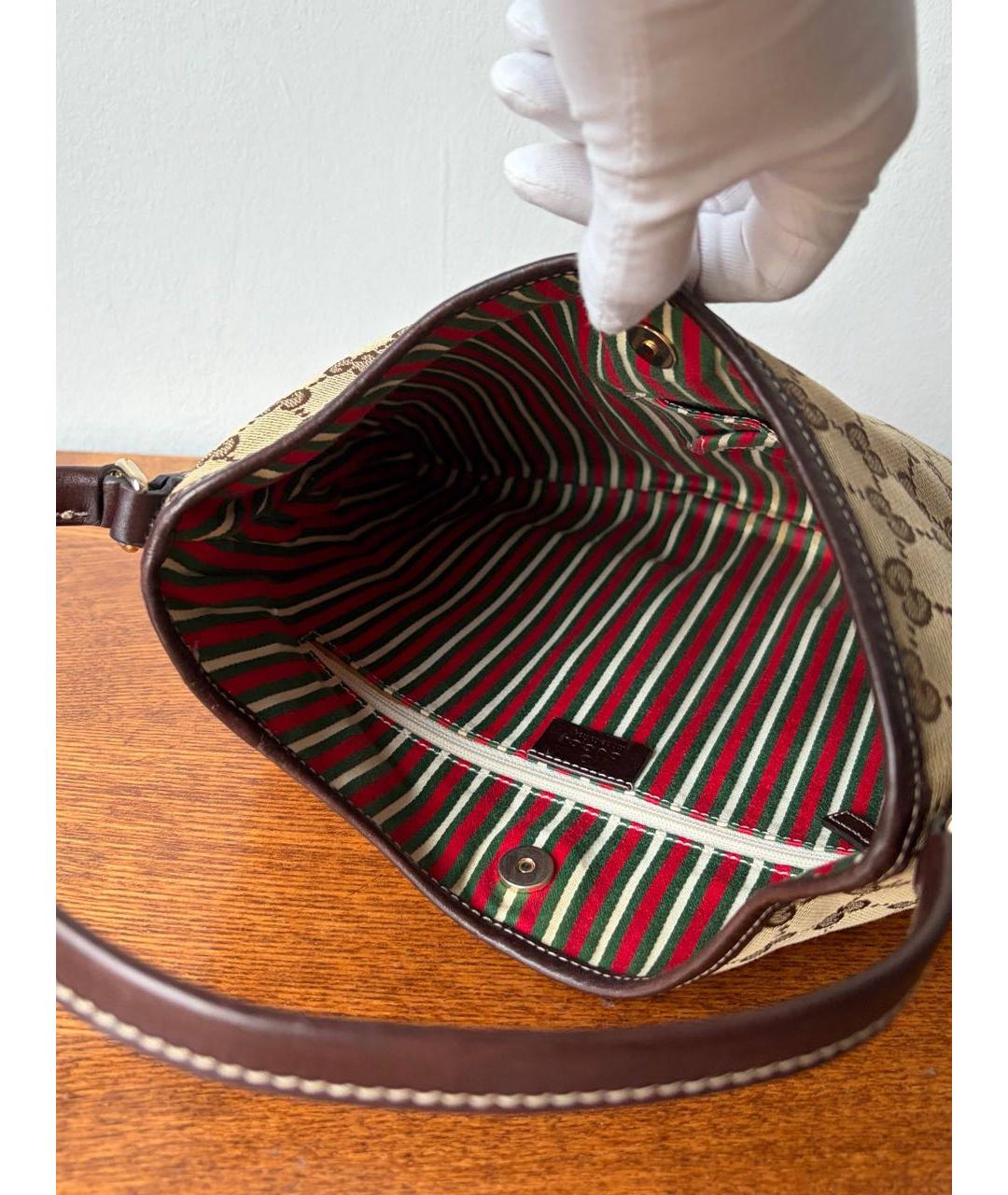 GUCCI Коричневая сумка через плечо, фото 7