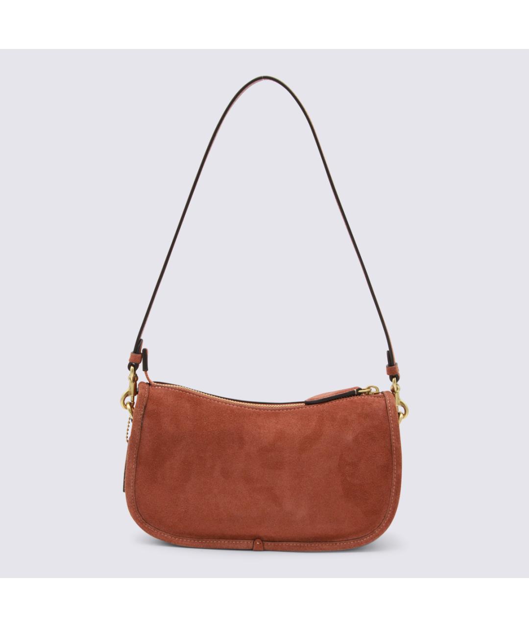 COACH Замшевая сумка через плечо, фото 3