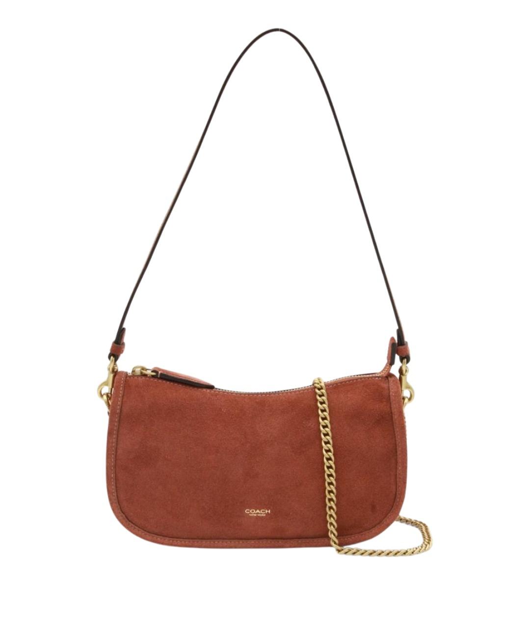 COACH Замшевая сумка через плечо, фото 1