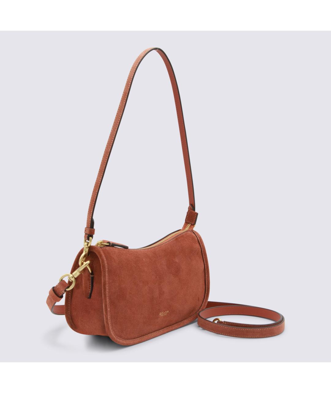 COACH Замшевая сумка через плечо, фото 2