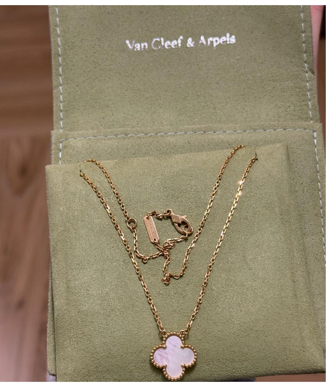 VAN CLEEF & ARPELS Золотое колье из желтого золота, фото 5