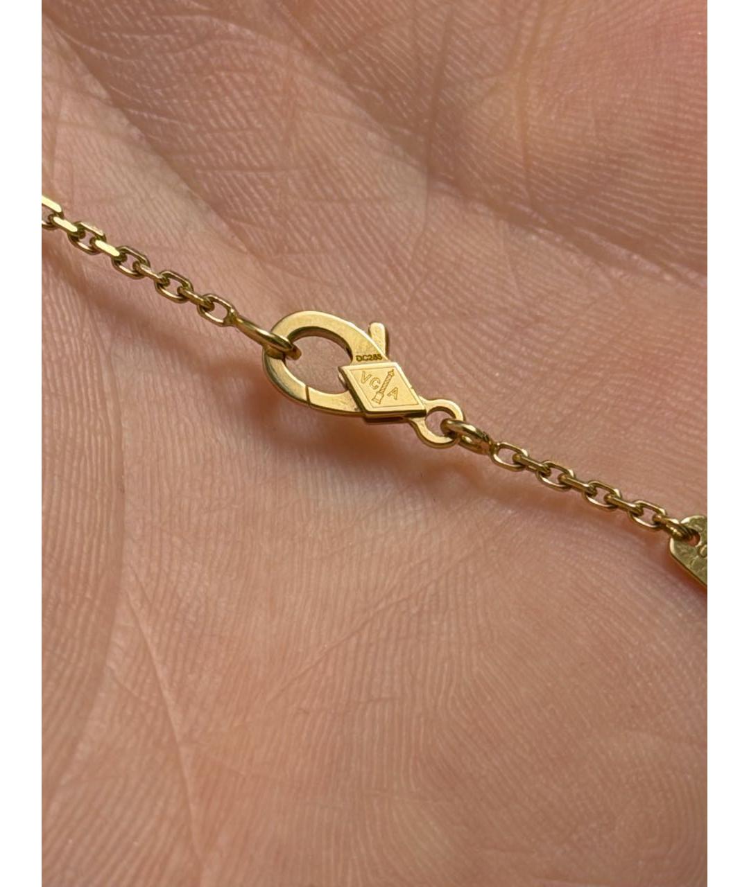 VAN CLEEF & ARPELS Золотое колье из желтого золота, фото 4