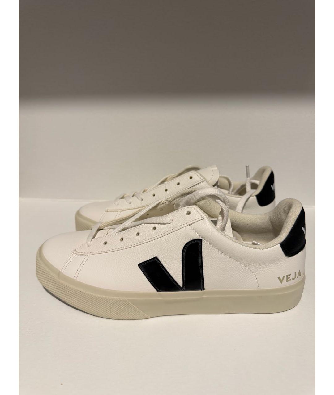 VEJA Белые кожаные кроссовки, фото 5