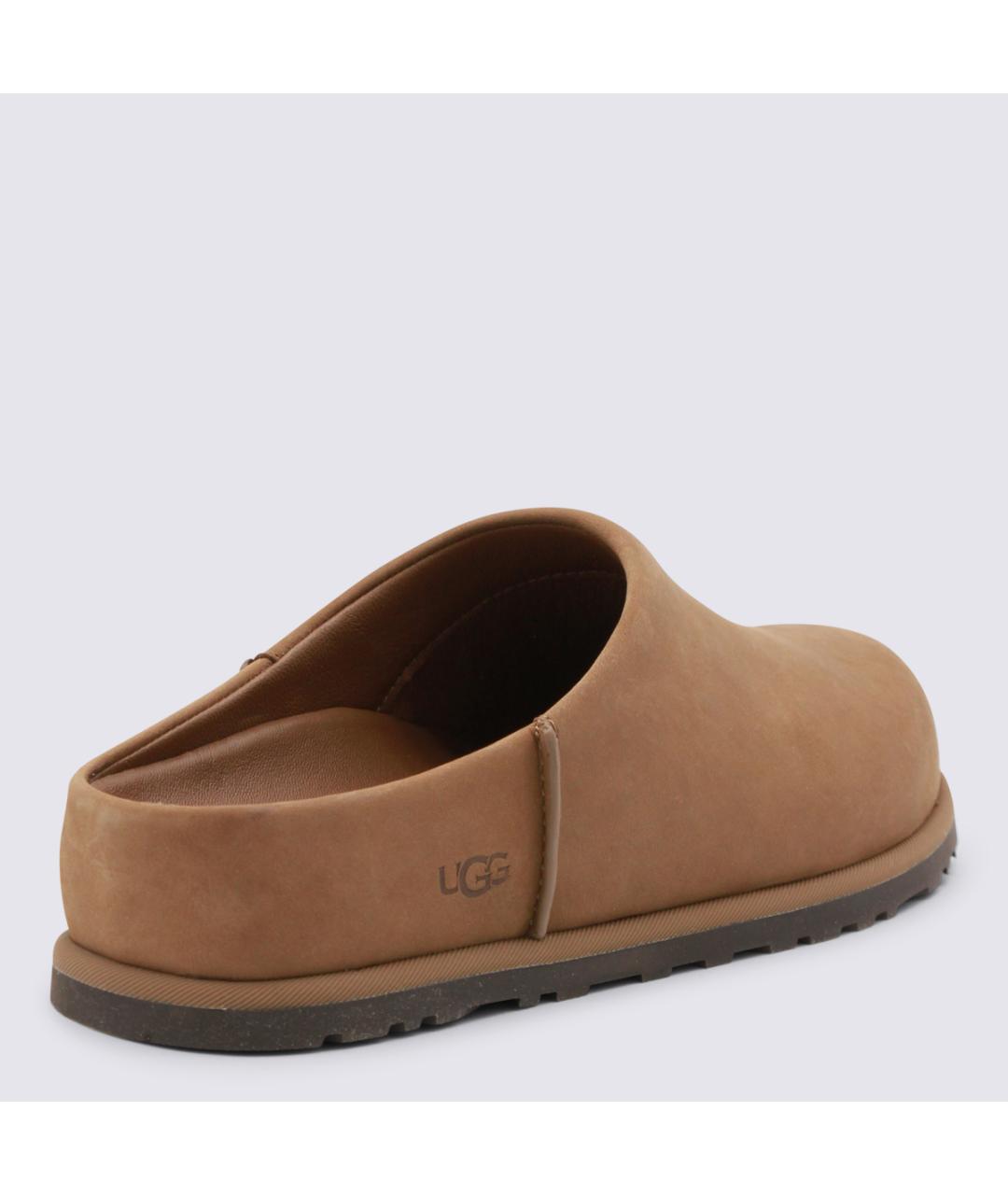 UGG AUSTRALIA Бежевые замшевые ботинки, фото 3
