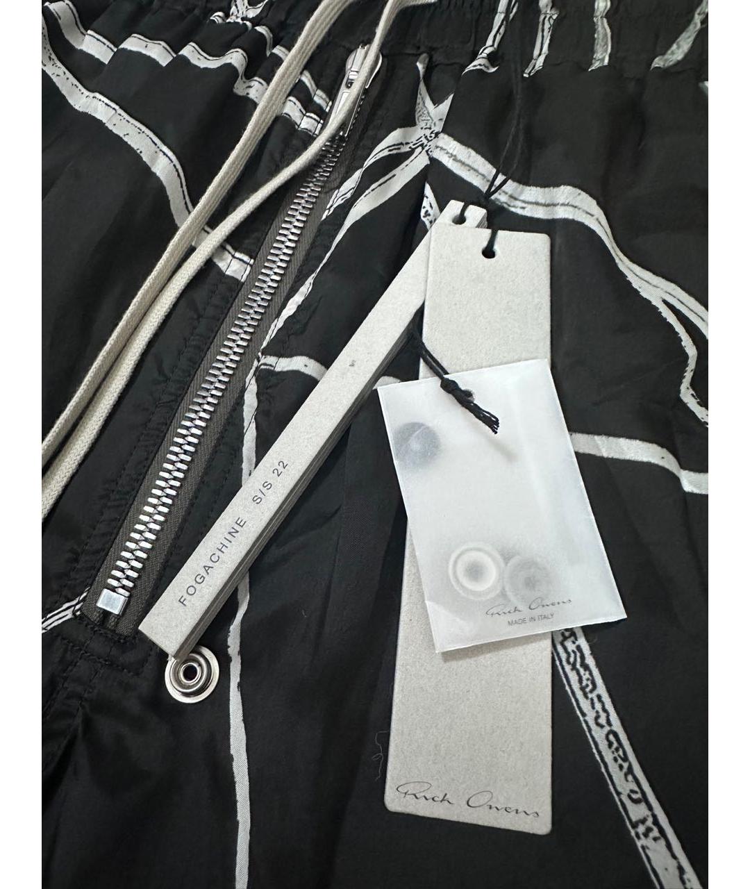 RICK OWENS Черные шорты, фото 4