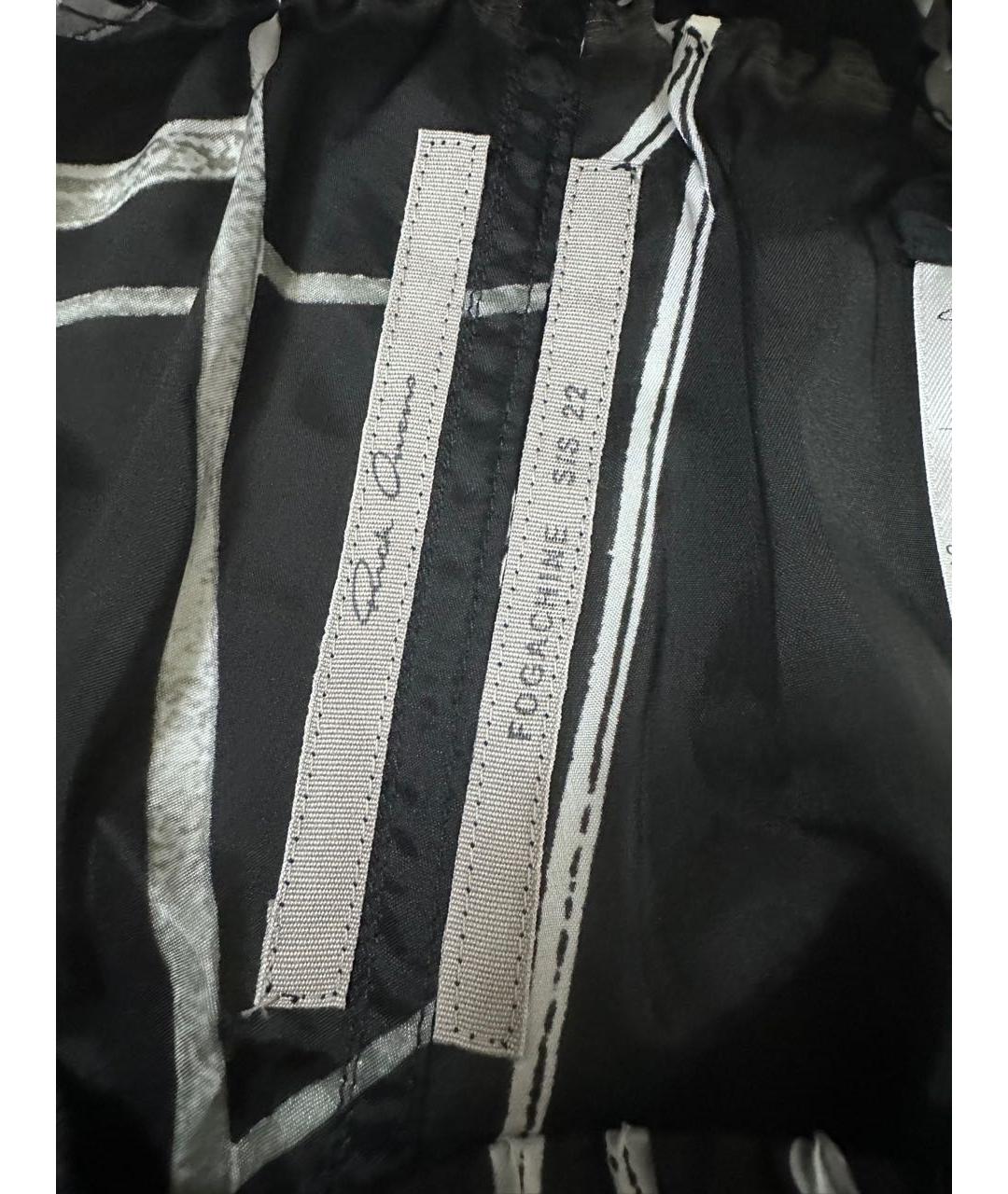 RICK OWENS Черные шорты, фото 5