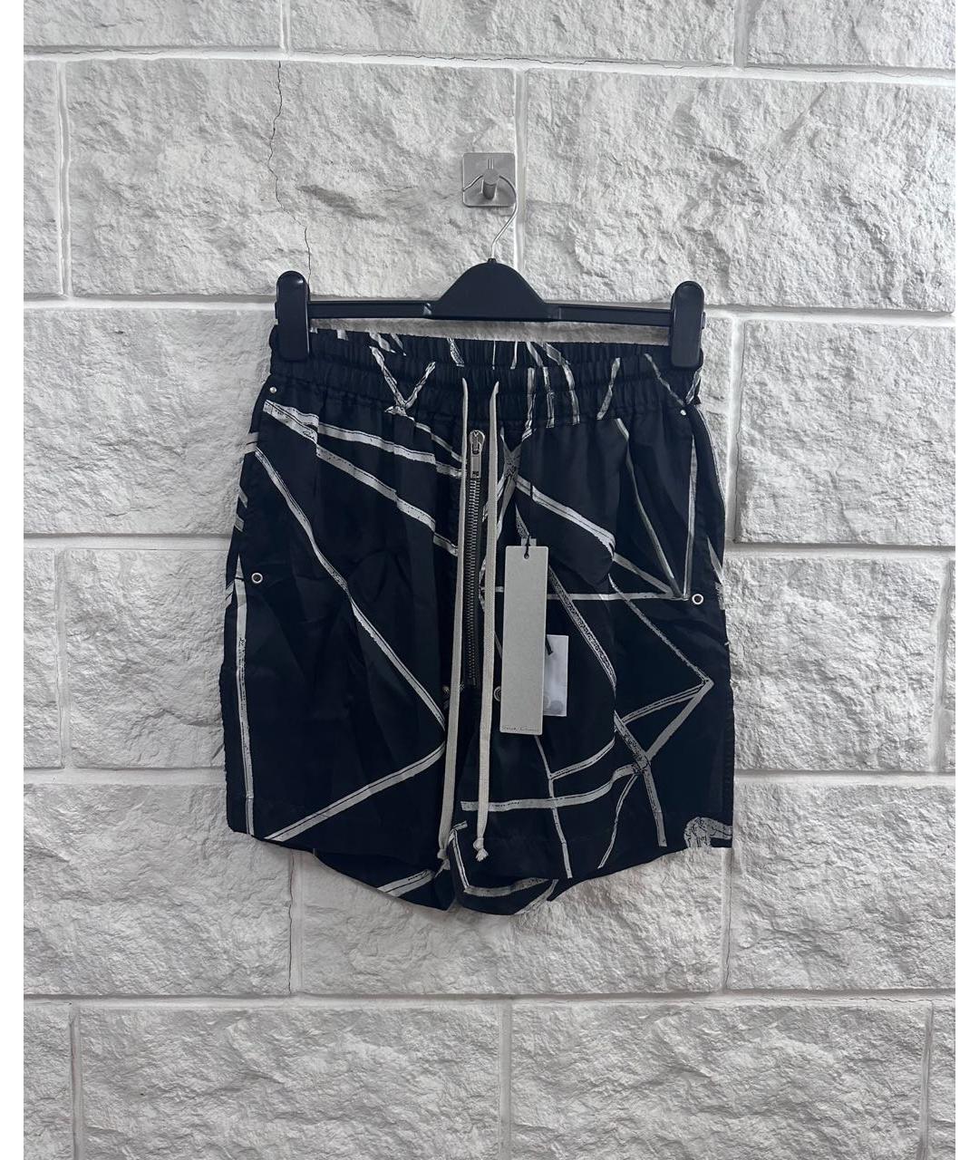 RICK OWENS Черные шорты, фото 7