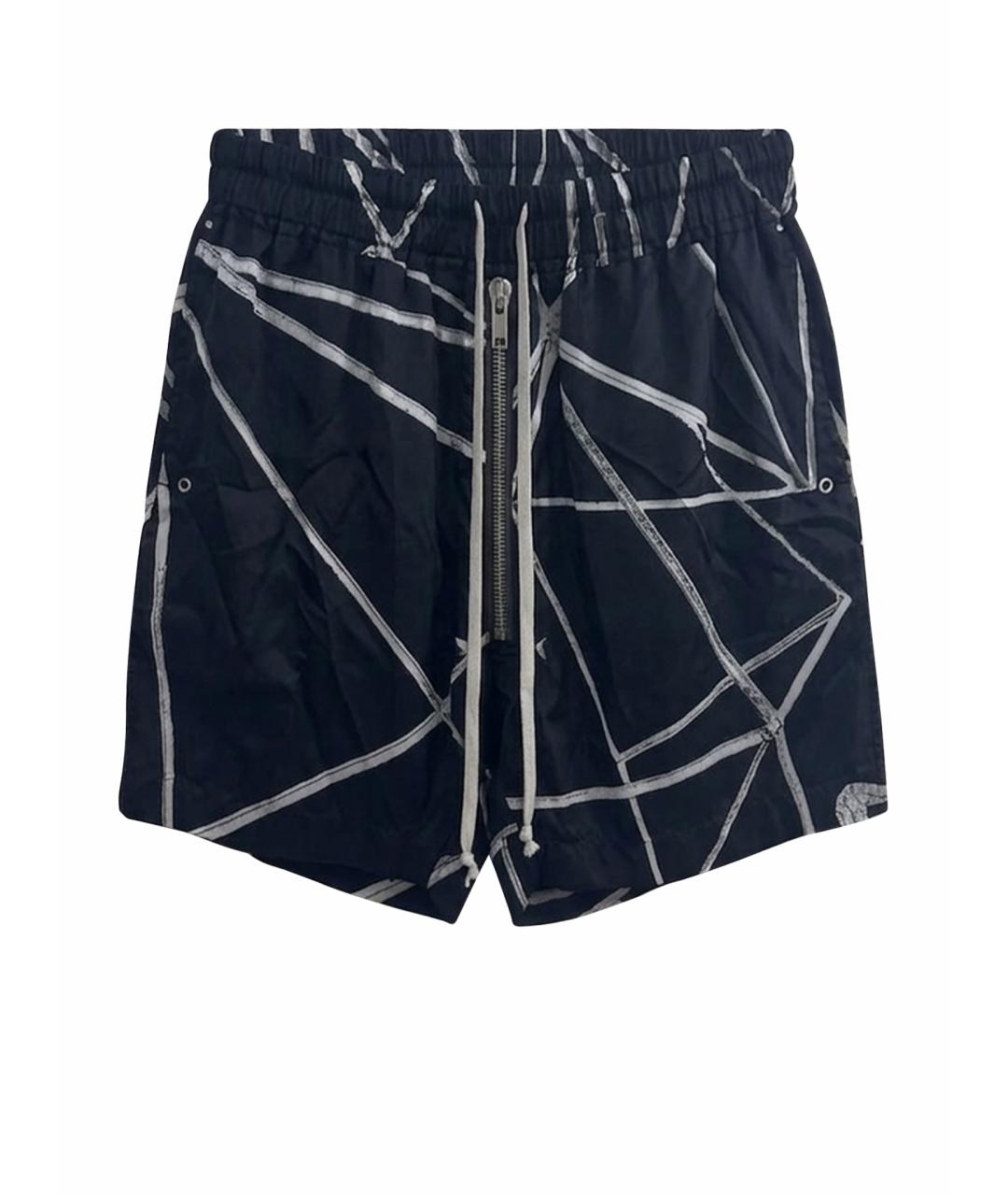 RICK OWENS Черные шорты, фото 1