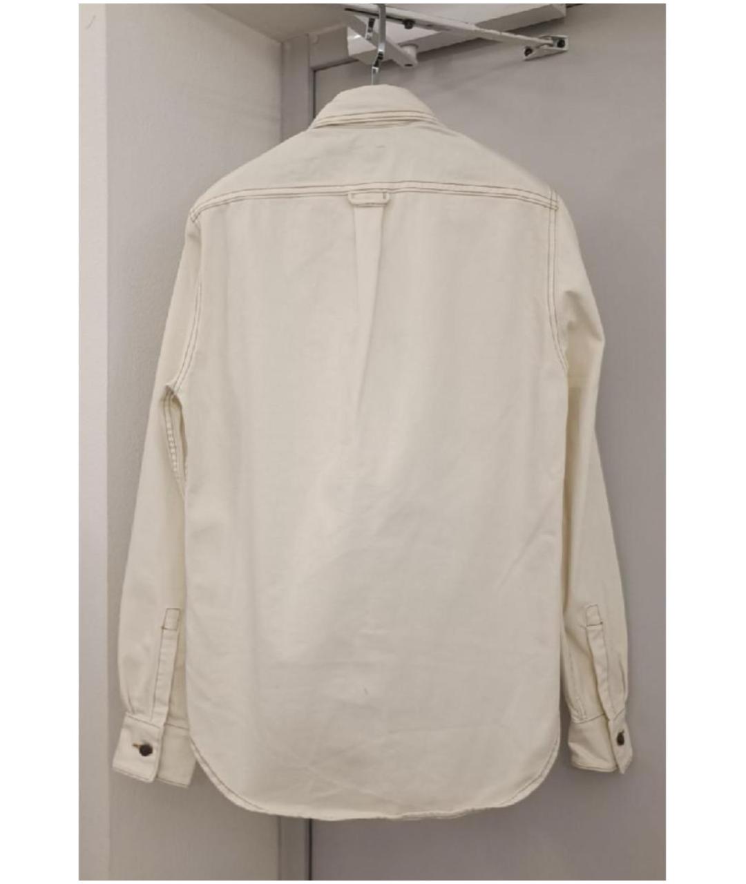 MAGDA BUTRYM Бежевая хлопковая рубашка, фото 2