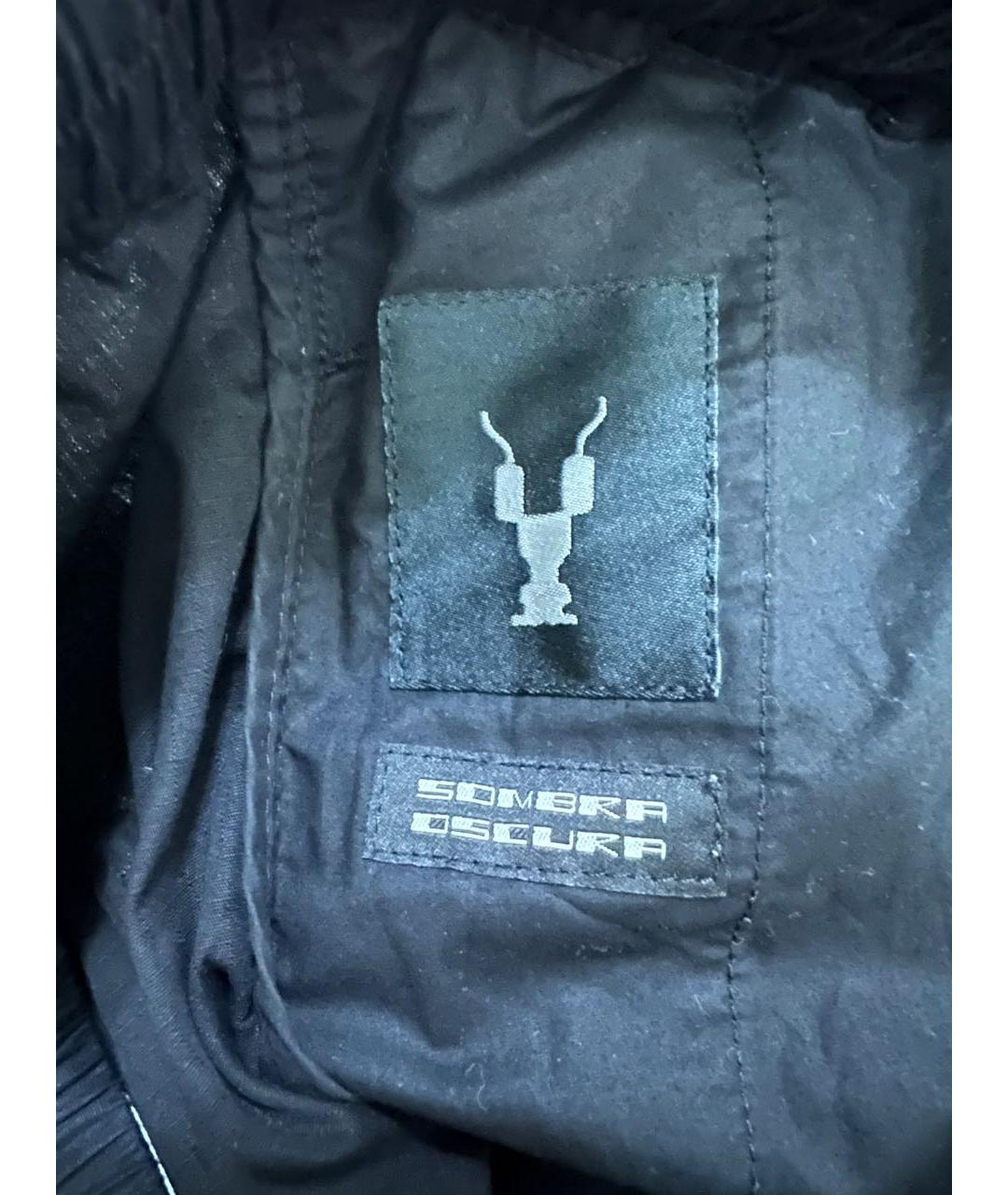 RICK OWENS DRKSHDW Черные хлопковые шорты, фото 4