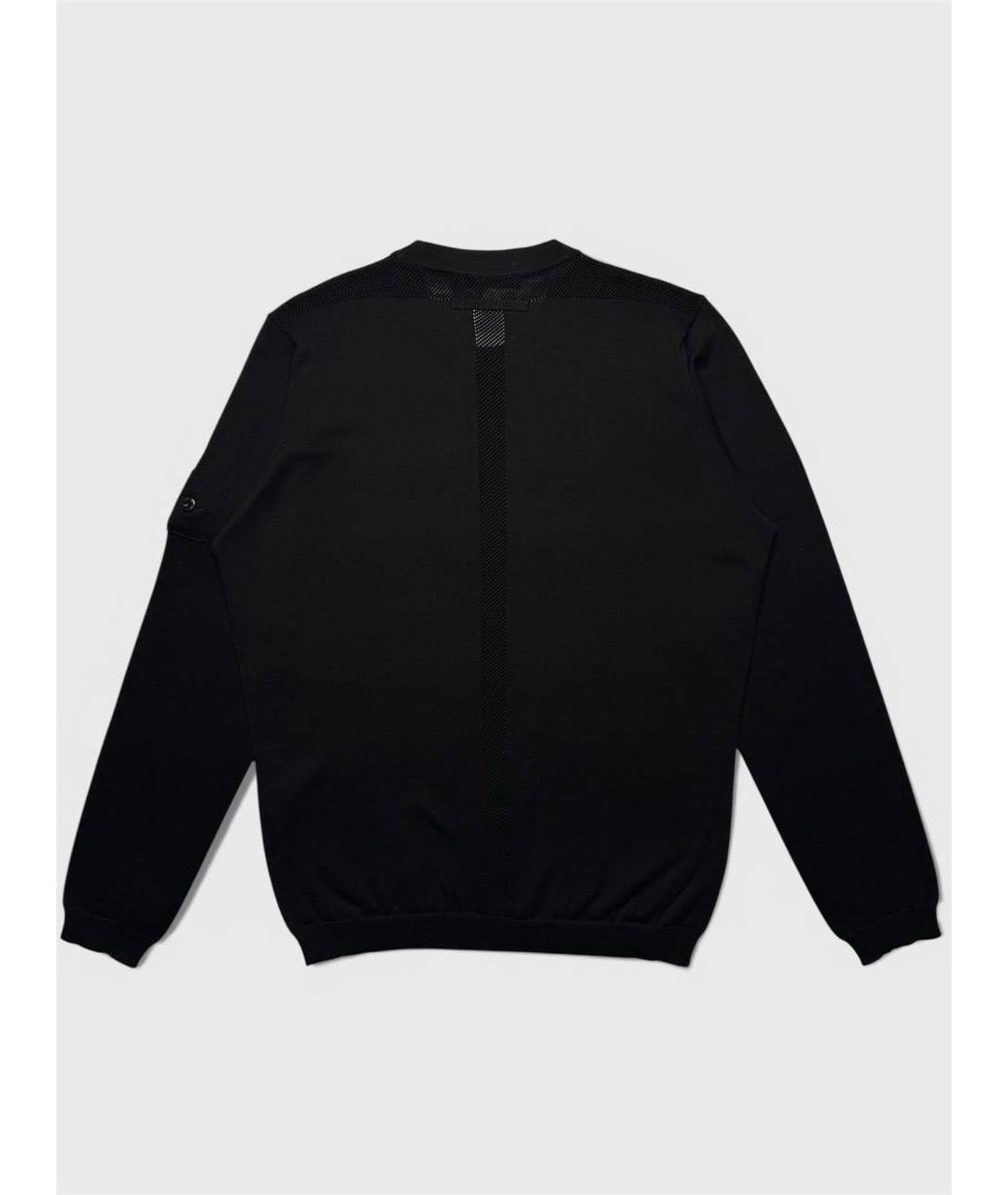 STONE ISLAND SHADOW PROJECT Черный хлопковый джемпер / свитер, фото 2