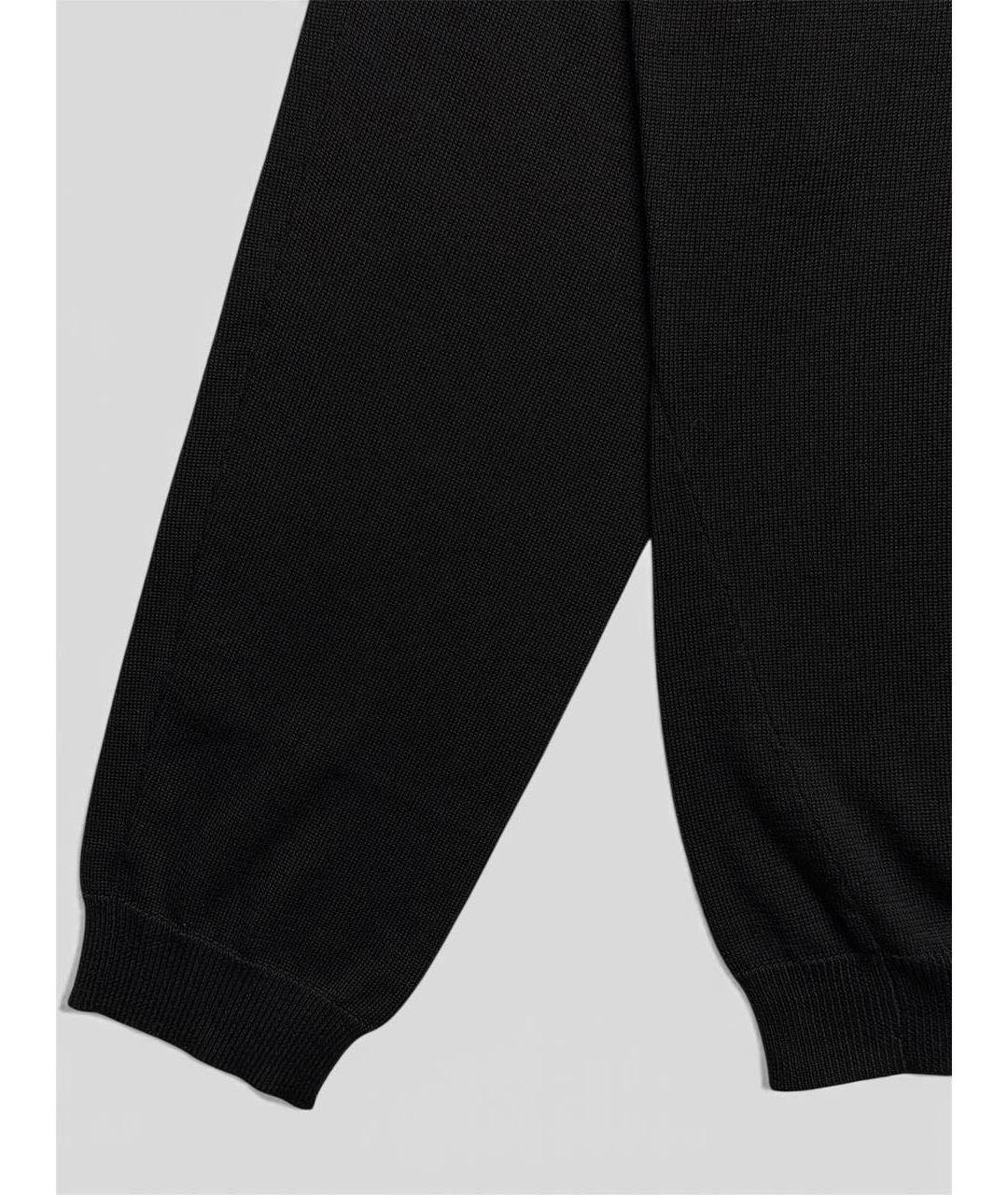 STONE ISLAND SHADOW PROJECT Черный хлопковый джемпер / свитер, фото 4