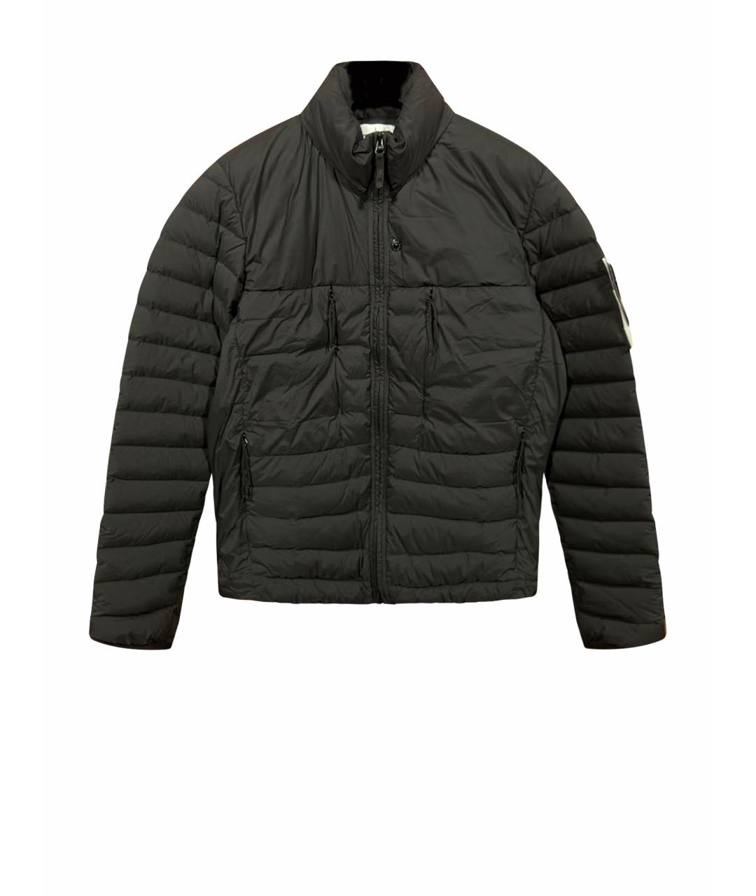 STONE ISLAND Черная полиэстеровая куртка, фото 1