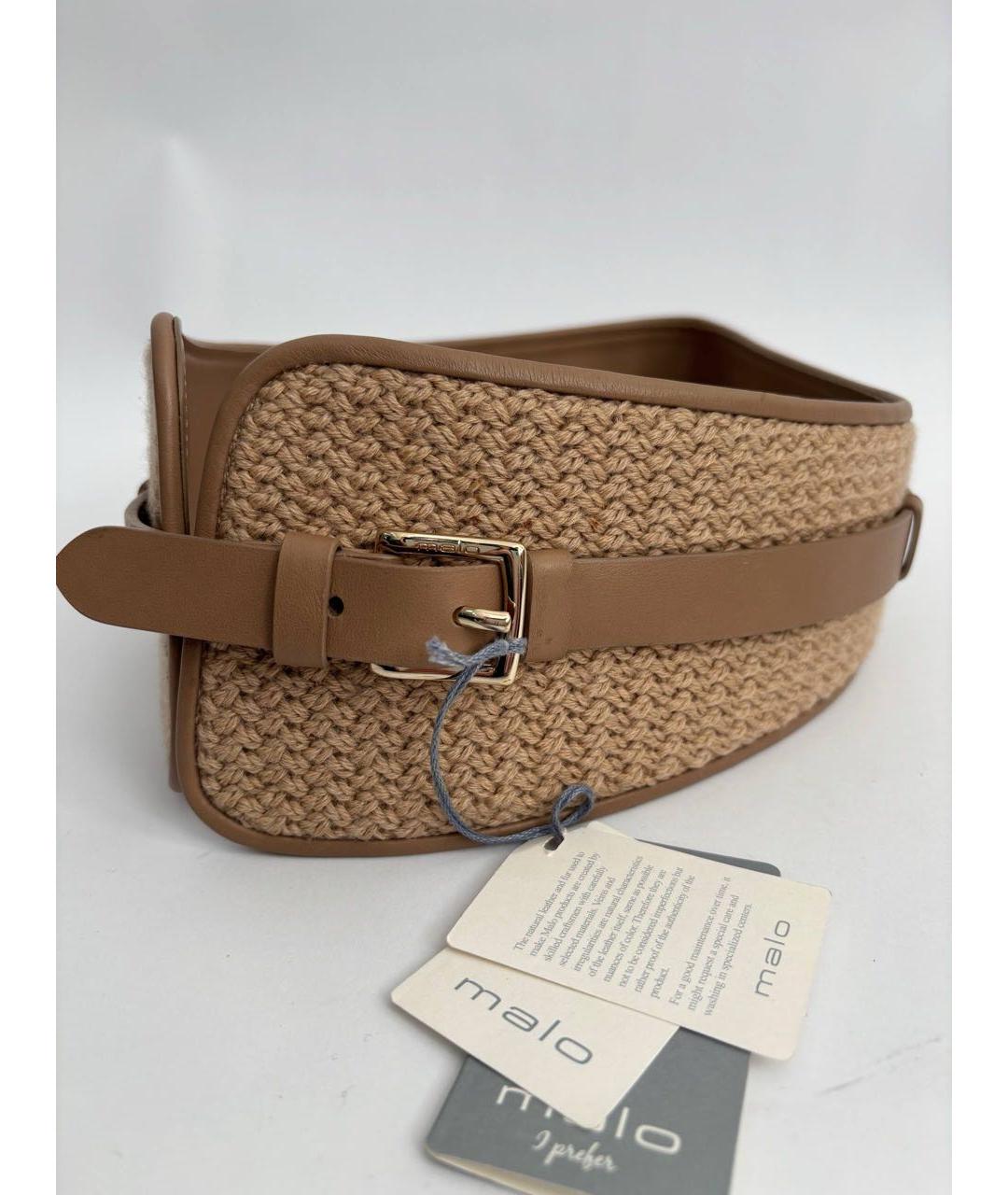 MALO Бежевый ремень, фото 3