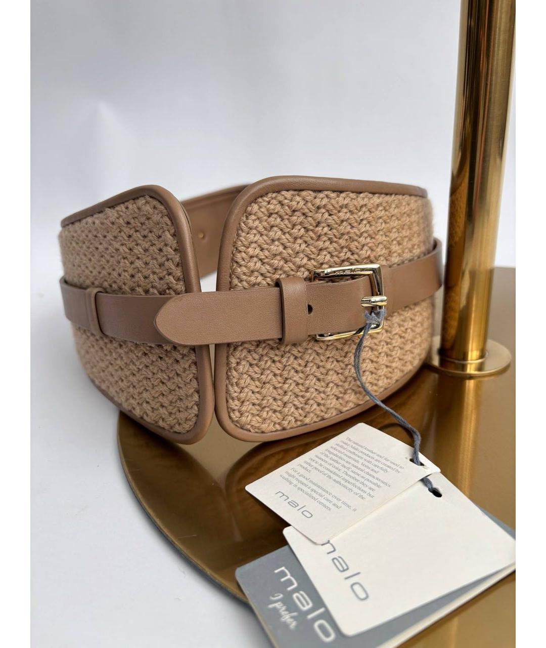 MALO Бежевый ремень, фото 2