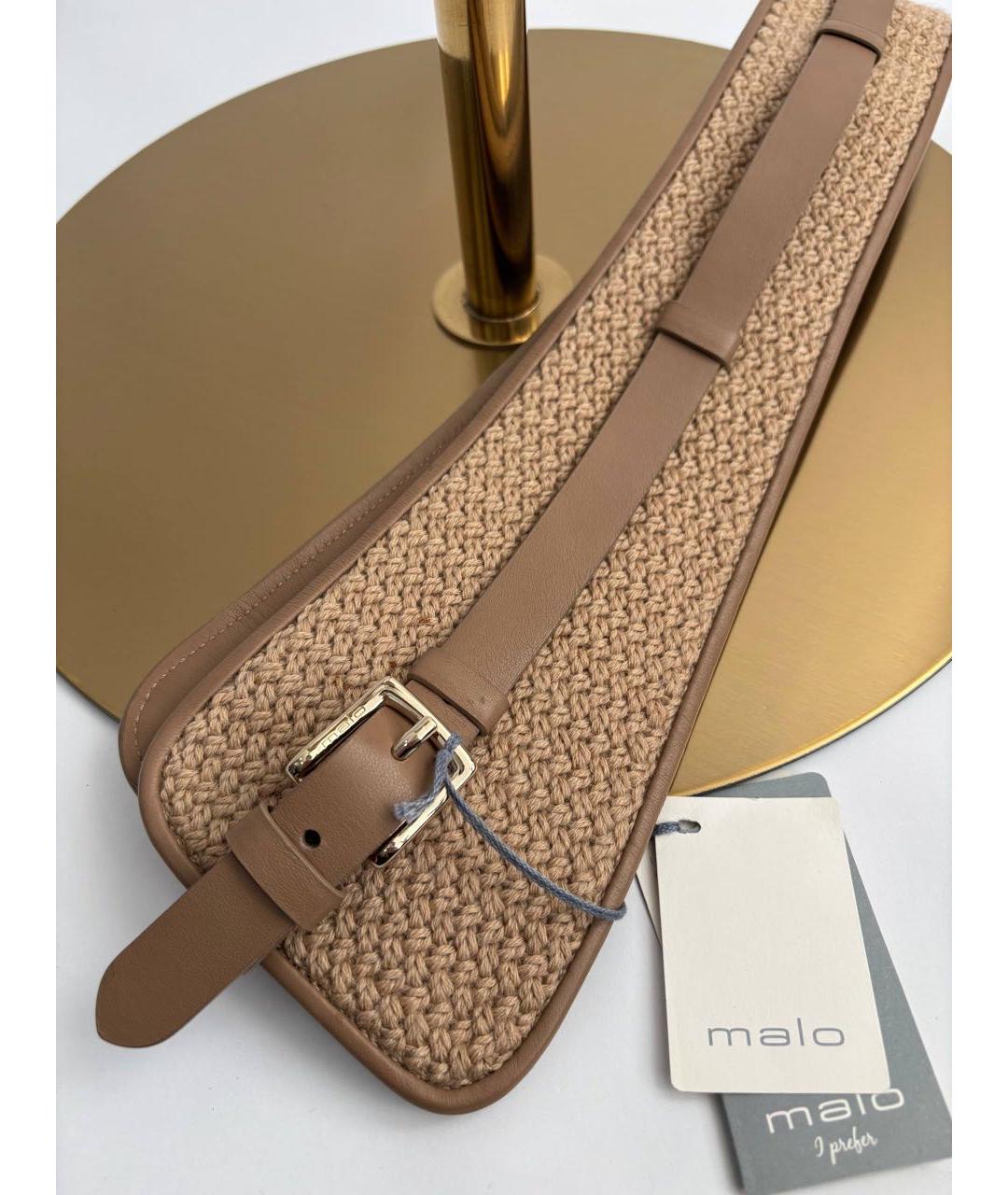 MALO Бежевый ремень, фото 8