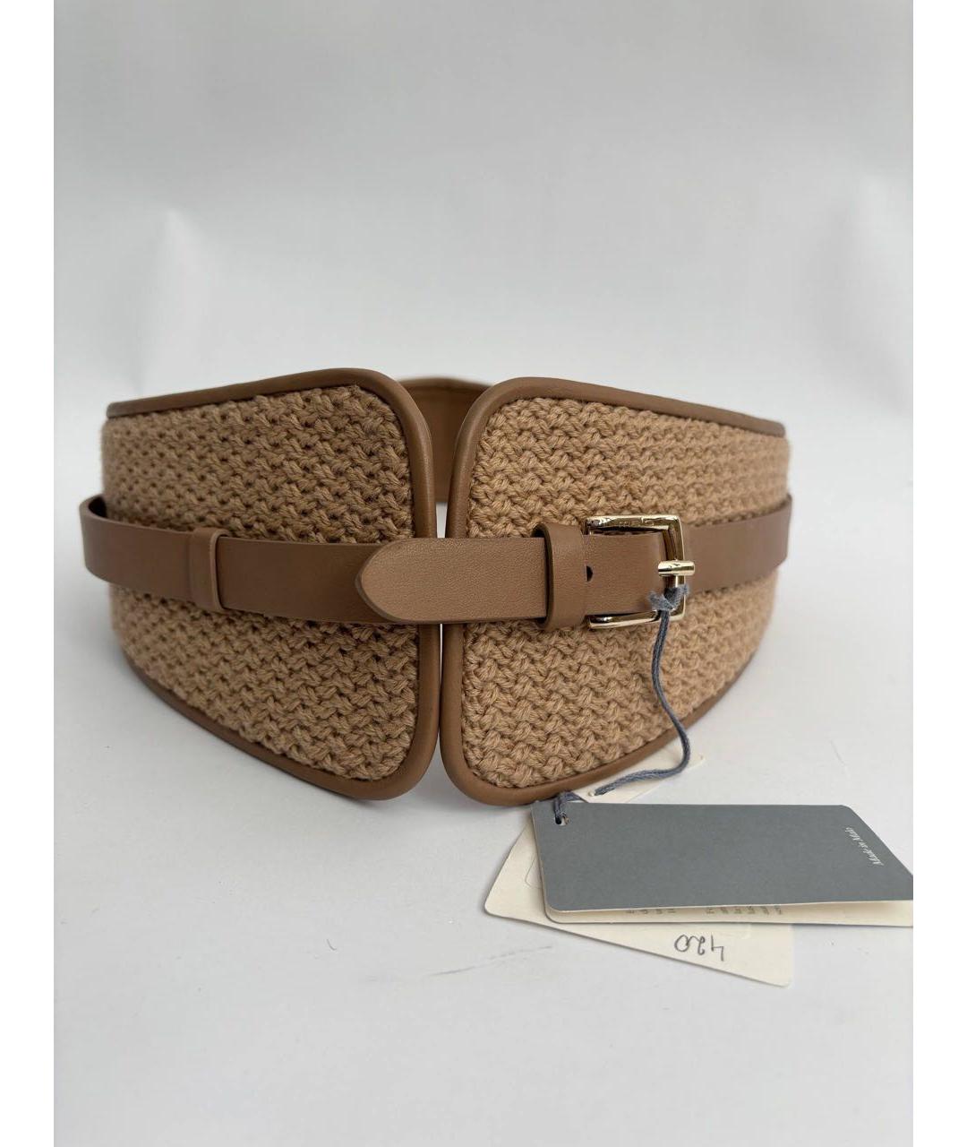MALO Бежевый ремень, фото 9