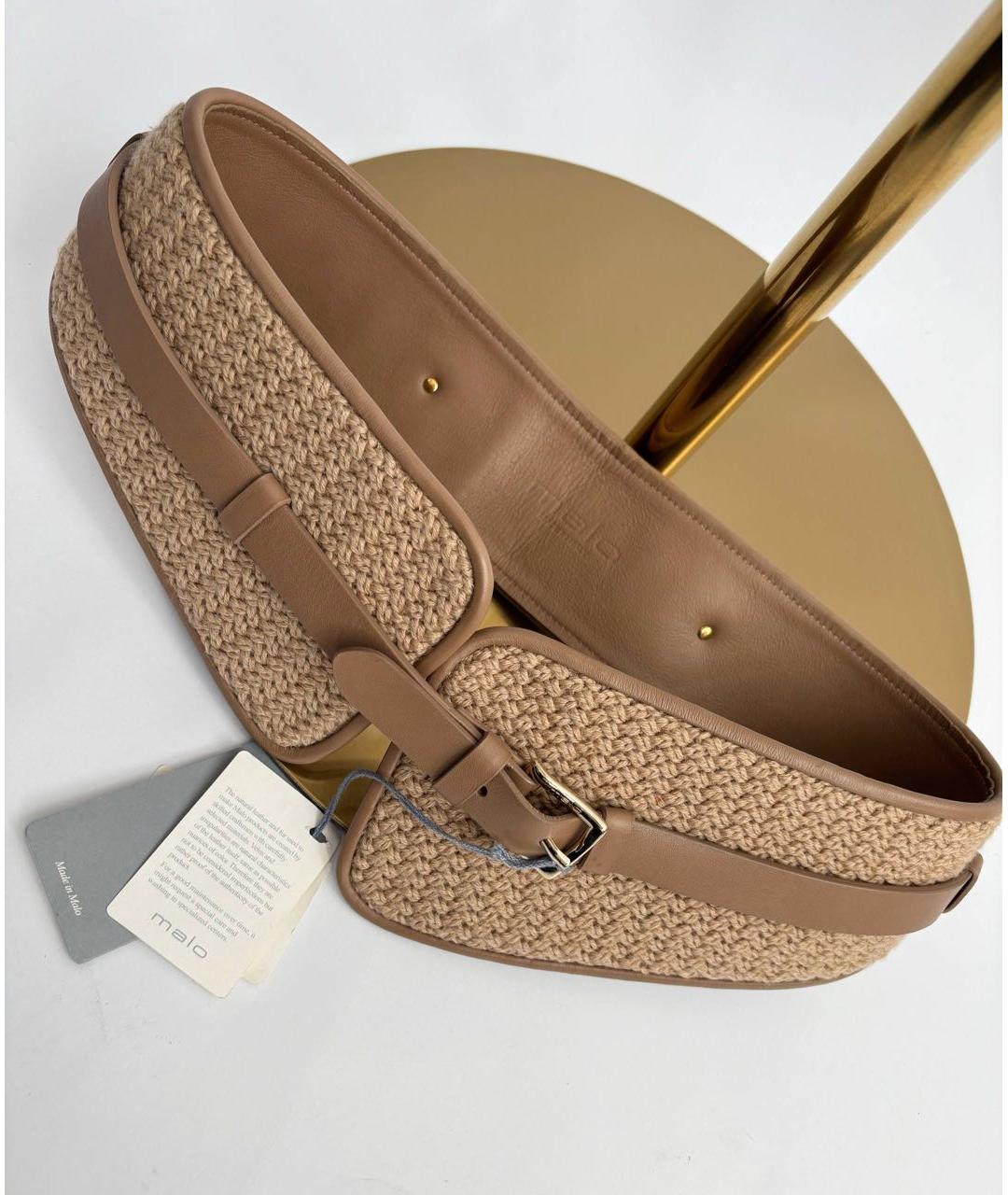 MALO Бежевый ремень, фото 7