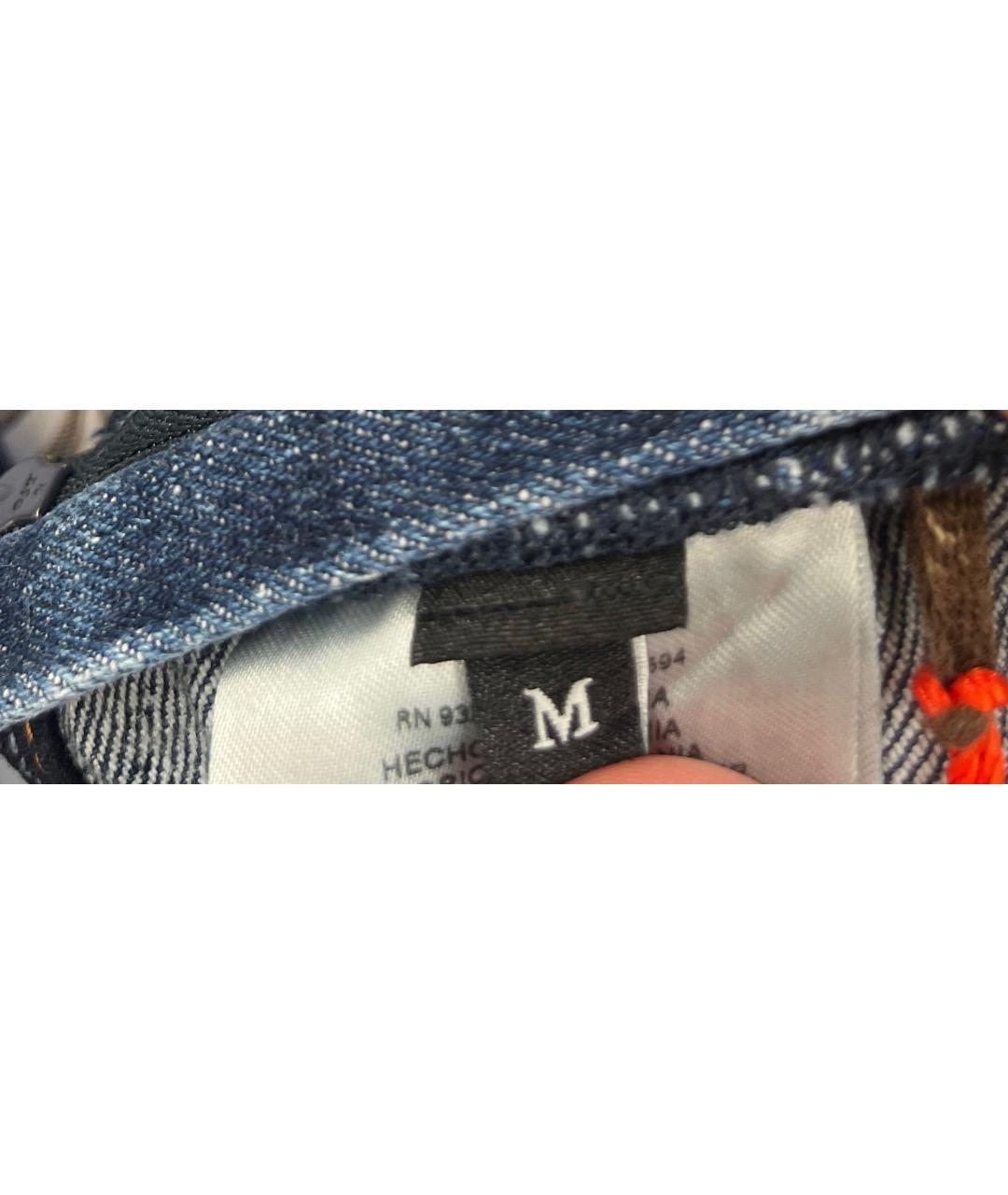 DIESEL Синяя хлопковая майка, фото 6