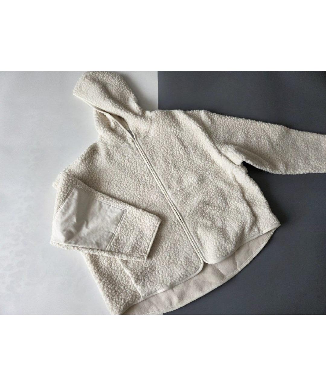 COS Белая шерстяная куртка, фото 10