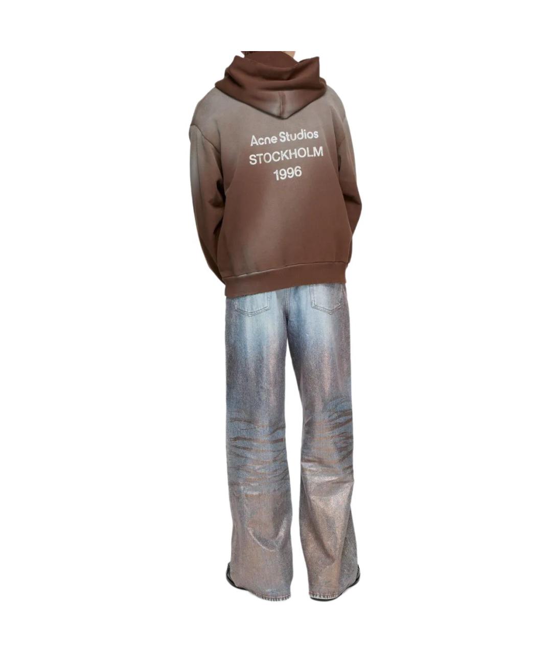 ACNE STUDIOS Синие прямые джинсы, фото 4