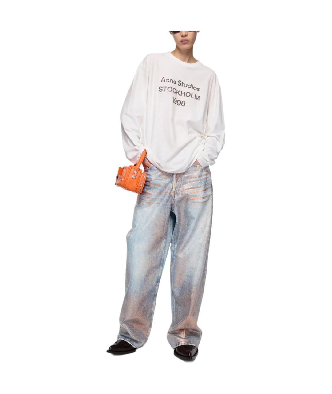 ACNE STUDIOS Синие прямые джинсы, фото 2