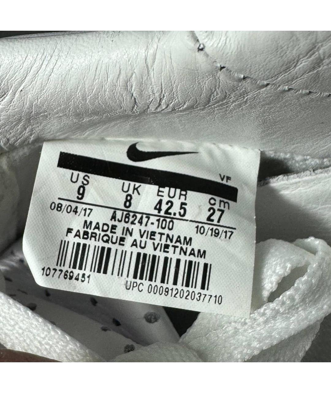 ACRONYM® Белые кожаные низкие кроссовки / кеды, фото 7