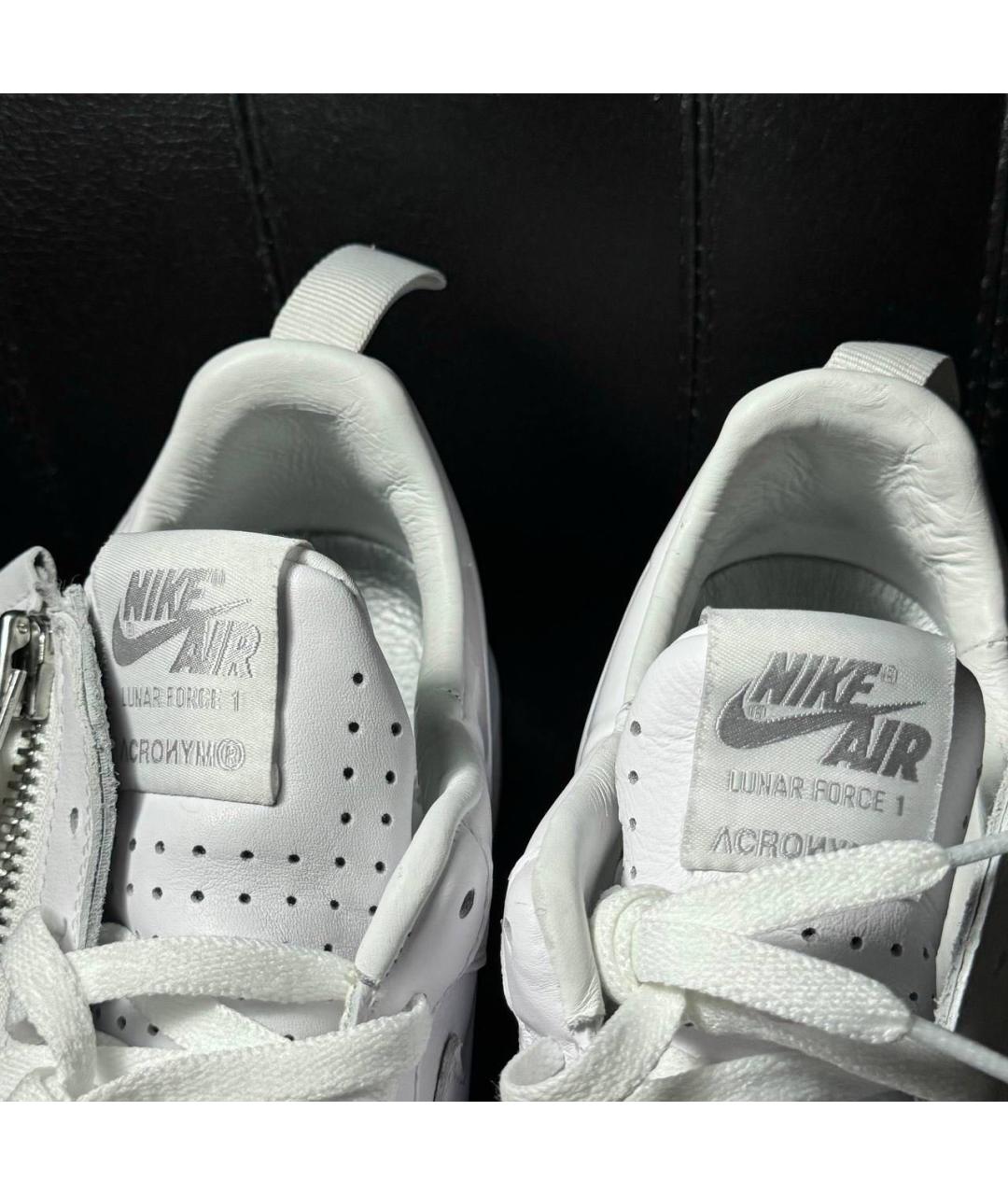 ACRONYM® Белые кожаные низкие кроссовки / кеды, фото 8