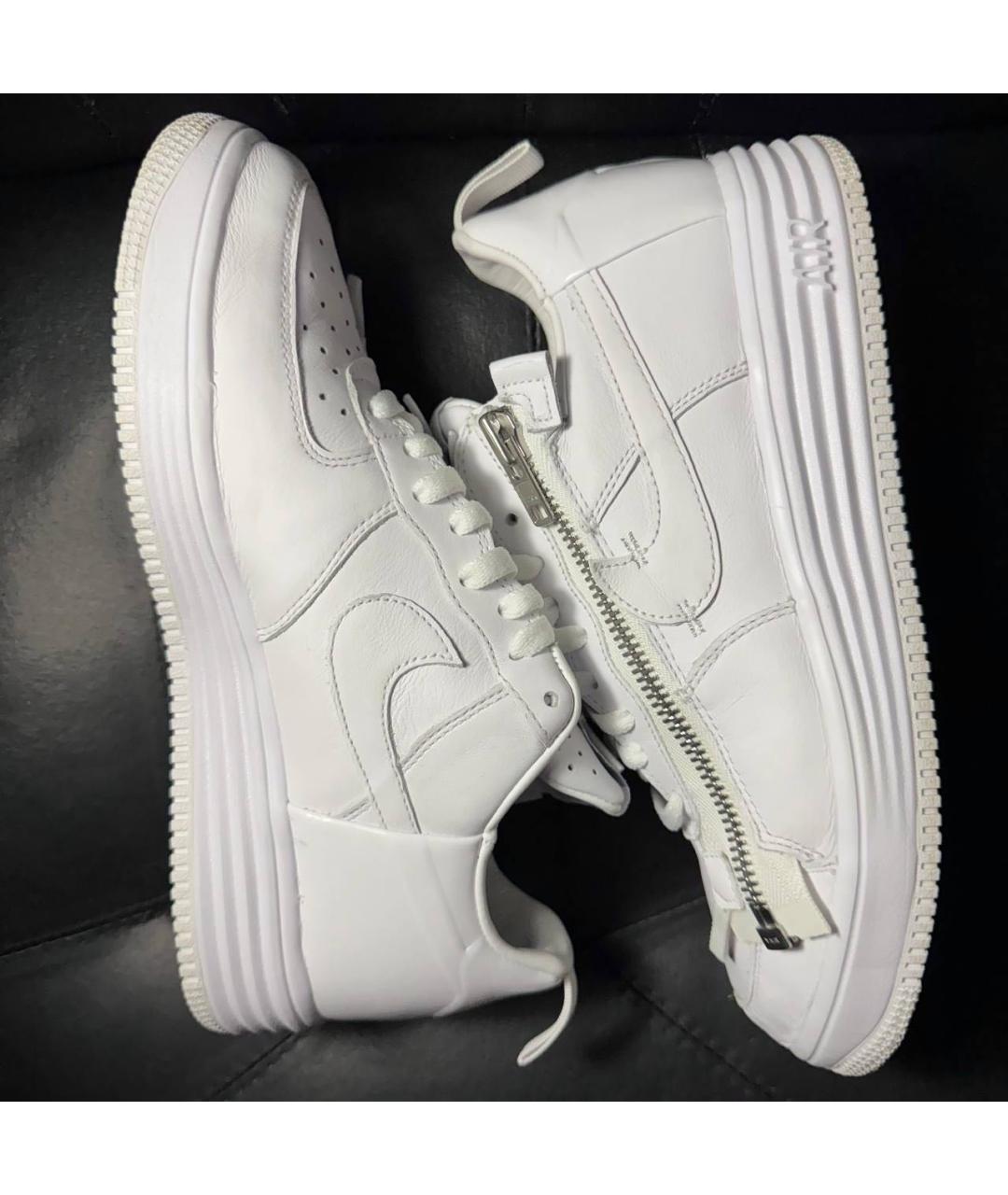 ACRONYM® Белые кожаные низкие кроссовки / кеды, фото 5