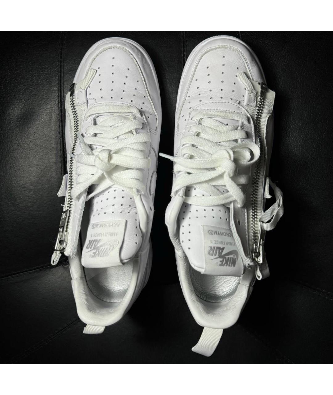 ACRONYM® Белые кожаные низкие кроссовки / кеды, фото 6