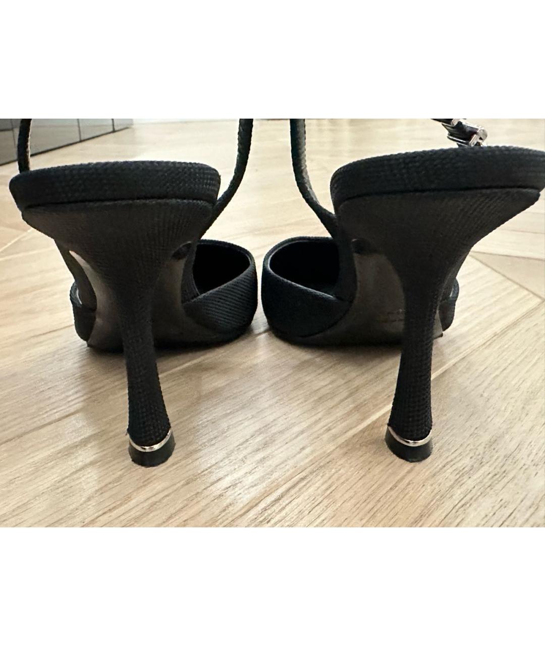 ALEXANDER WANG Черные босоножки, фото 5